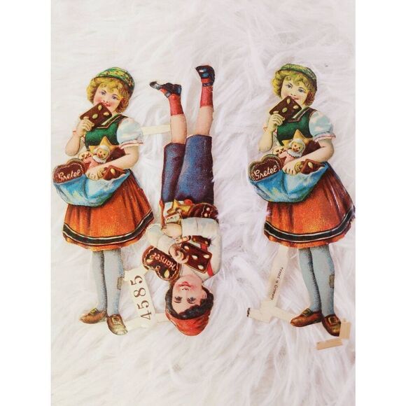 Vintage Antique German HANSEL & GRETEL Ephemera - Picture 7 of 7